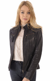 Women Genuine Leather Jacket WJ 16
